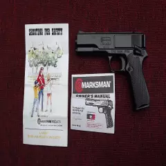 Marksman Shootin' Triangles air pistol game kit - 30 yrs old inventory NIB