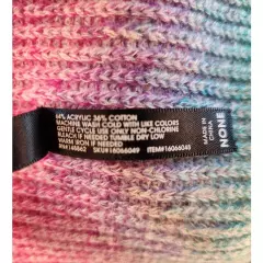 Torrid Space Dye Fringe Rainbow Scarf Winterwear Outerwear