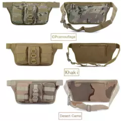 New Tactical Waist Pack Pouch Camping Hiking Bag Elastic Waist Magazine Bags