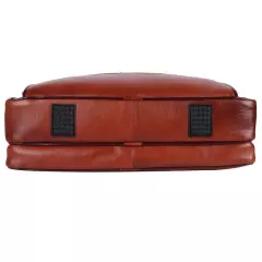 Men's genuine leather Laptop Briefcase Office Shoulder Bag Business Messenger