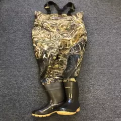 Kobuk Premium Hybrid Realtree Max-5 Camo Hunting Wader Lug Boot Sz 10 Reg 1000G