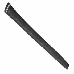 1 Quality MIDSIZE Golf Grip - All Black - No Logo - Perfect for Shaft Adaptors