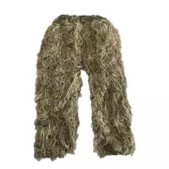 3D Grass Ghillie Suit 4 PCS Military Tactical Camouflage Hunting Suit Army