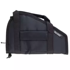 Bulldog Medium Pistol Rug w/ Pocket & Wrap Around Handles (Black)Soft Case#BD601