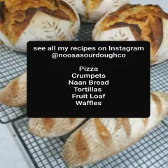 Noosa Sourdough Company - Sourdough Starter Kit including easy to follow recipe 