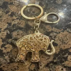 Bedazzled Elephant Keychain / Bag Charm