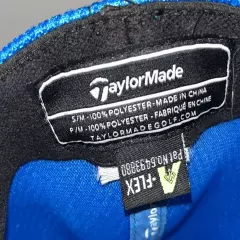 Taylormade Fitted Hat Cap Tour Preferred SLDR Golf Blue Stitched Logo AFlex S/M