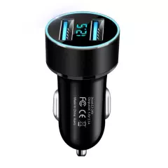 USB Car Socket Phone Fast Charger 12V Cigarette Lighter Plug Power US L0F9