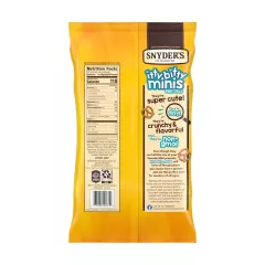 Snyder's of Hanover, Itty Bitty Minis Pretzels, 12 Oz Bag 12 Ounce (Pack of 12)