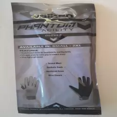 Valken Phantom Agility Gloves Grey/Black XL New in Package