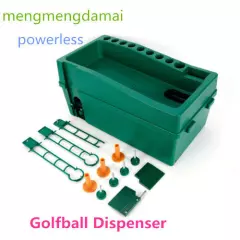 Green Golf Ball Dispenser Powerless Electricity-Less Golf Ball Automatic Machine