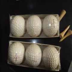 Vintage Wilson Walker Cup Golf Balls # 2 and Box