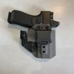 FITS: Glock 19/19x/23/32/44/45 kydex holster (IWB) Inside waistband (OD GREEN)