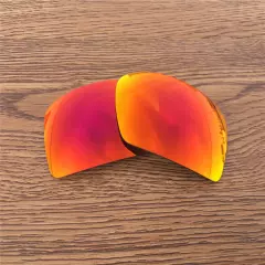 Fire Ruby Red polarized Replacement Lenses for Oakley Gascan