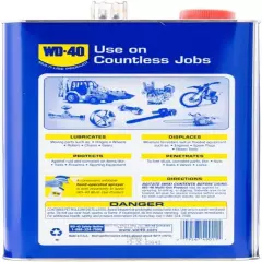 WD-40 Original Formula, Multi-Use Product, One Gallon For Soaking And Dipping