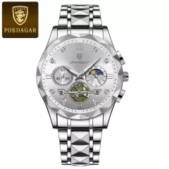 POEDAGAR Luxury Man Wristwatch Waterproof Luminous Best Gift For Men