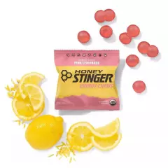 6 Honey Stinger Organic Energy Chew Snacks Pink Lemonade On The Go Nutrition