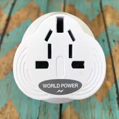 International USB Port Adaptor Plug Indoor Use ~ New / Unsealed GO Travel