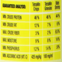 TetraMin Crisps Select-A-Food 2.4 Ounces, Fish Food, Variety Pack (77037)