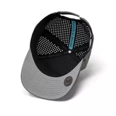 NEW Melin Odyssey Stacked Hydro Port Nights Classic Snapback Hat - Pewter