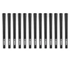 PURE PRO Black Midsize Golf Grips - Black - 13 Piece Golf Grip Bundle - NEW!