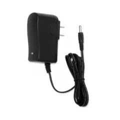 7V Single Lithium Battery Wall Charger - Black