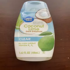 Coconut Lime Great Value Liquid Water Drink Enhancer