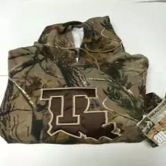 Louisiana Tech University Bulldogs Realtree Camo Hooded Sweatshirt 