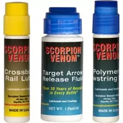 Scorpion Venom Archery 1111 Hunting Lubricant Arrow Fluid Crossbow Care Kit