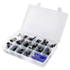 52 Pcs Quick Connect Air Hose Fitting Kit 1/4" 3/8" 1/2" Push to Connect Air Fit