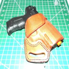 Tagua MBH-1032 AMBI Brown Leather SOB Holster for Walther P22 3.4"