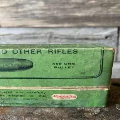 Vintage Remington U.M.C Ammuntion Box .50-70 Box