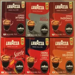 144 original capsules Lavazza A Modo Mio Espresso coffee pods (4 b. x 36 caps.)