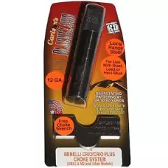 Carlson's Choke Tube 12 GA Benelli Crio Plus Black Cloud Long Range Steel #09011