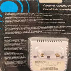 Stylize Converter/Adaptor International Plug Kit With Pouch New Sealed