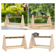 Parrot Play Stand Platform Bird Play Stand for Canaries