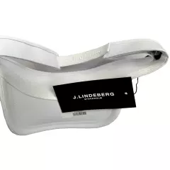 New J .Lindeberg Yaden Visor White adjustable strap one size free ship