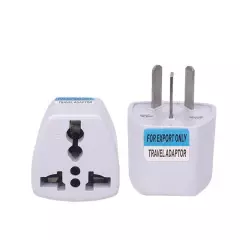 Universal Travel Adapter Uk/us/au to Eu Plug 2 Pin Power Socket Converter 250v