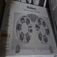 Holmes 9 Digital window fan with remote control New Opened Box. Item Checked