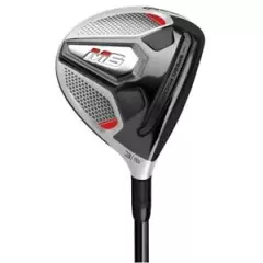 Left Handed TaylorMade Golf Club M6 18* 5 Wood Regular Fujikura Atmos Orange 5