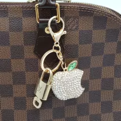 Authentic Louis Vuitton Lock & Key with unbranded Bagcharm, Keycharm, Keychain