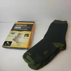 Dexshell Waterproof Breathable Thermlite Socks, Olive Green - Large