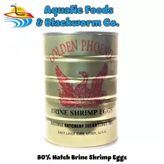 12 x 1-lb Brine Shrimp Eggs, Grade A 80% Hatch Great Salt Lake Eggs, Artemia