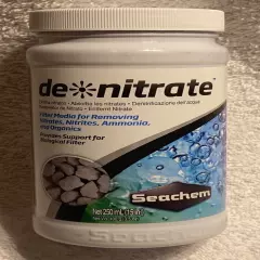 Seachem De*Nitrate 250ml Removes Nitrates Nitrites Ammonia Dissolved Organics