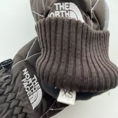 The North Face HyVent Fleece Lined Snow Ski Mittens Womens Size X-Small XS Brown