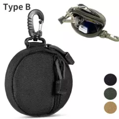 Tactical Wallet Coin Purse Military EDC Pack Key Case Waist Bag Small Nylon Bag