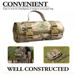 Outdoor Tactical Roll Up Shooting Mat Folded Military Training Shooters Pad US