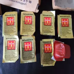  8 McDonald’s WcDonalds Sauce 2024 Anime Savory Chili Sauce w/ Bag & 5 Box's 