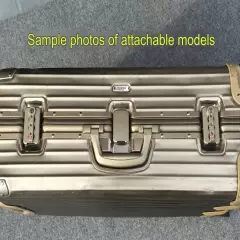 New Rimowa TSA006 [ Titanium ] Luggage Suitcase Dial Lock Set of 2 Genuine Parts