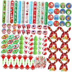 Liliful 218 Pcs Christmas Party Favors Bulk Assortment Stocking Stuffers 